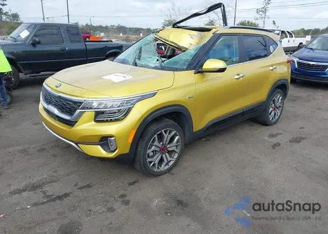 2021 Kia Seltos Sx Turbo from USA, damaged, VIN KNDETCA2XM7089927